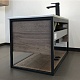 Comforty Мебель для ванной Бонн 90 (Quadro) подвесная дуб темный – фотография-20
